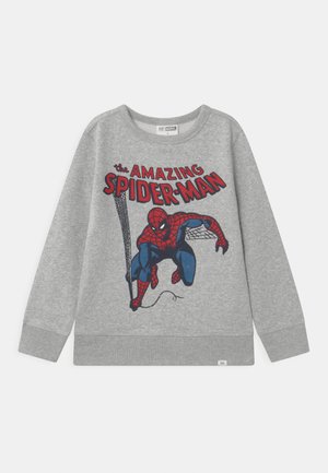 BOYS SPIDERMAN CREW - Sweatshirt - light heather grey