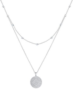 Elli VINTAGE LAYER LOOK - Necklace - silber