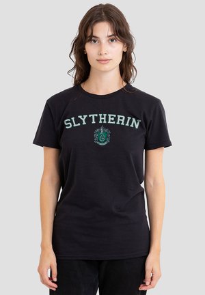 Harry Potter, HARRY POTTER SLYTHERIN ARC SMALL CREST - Print T-shirt - black