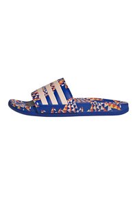 adidas Performance - ADILETTE COMFORT - Badslippers - bold blue   bliss orange   bold blue Miniatuurafbeelding 1