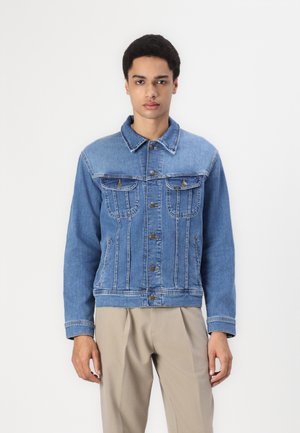 RIDER JACKET - Veste en jean - worn indigo