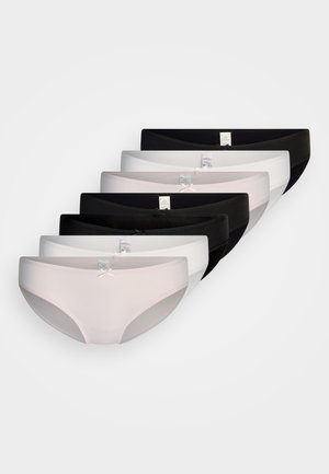 7 PACK - Briefs - black/dark blu/pink