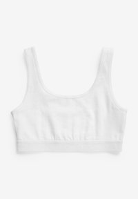 Next - 3 PACK CROP - Top - white Miniatuurafbeelding 1