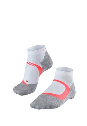 RU4 Cool Short Running medium cushioning - Sportsokken - white/neon red