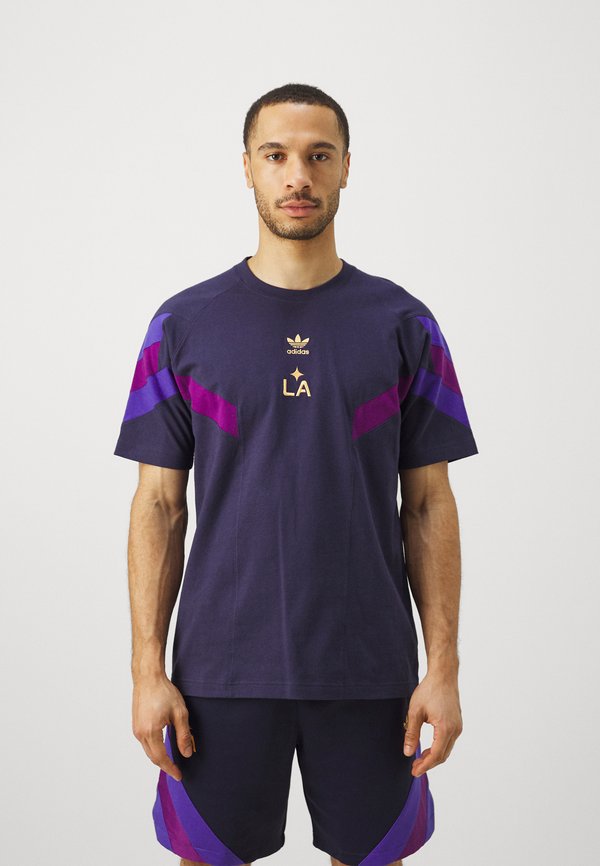 LA GALAXY SHORT SLEEVE - Print T-shirt - noble ink