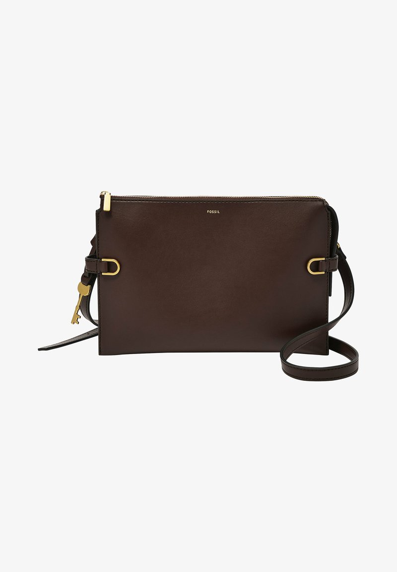 Fossil KIER - Sac bandoulière - dark brown