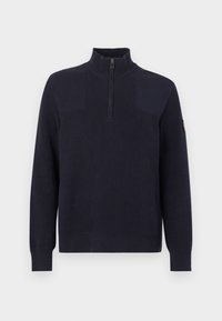 QUARTER ZIP - Pullover - dark ink