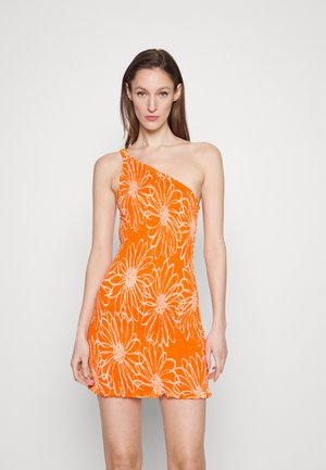 Faithfull the brand TERRE MER MINI DRESS - Koktailové šaty/večierkové šaty - la sirena/orange
