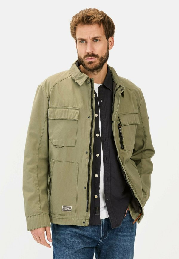 MIT MEHRTASCHEN DESIGN - Leichte Jacke - dusty khaki