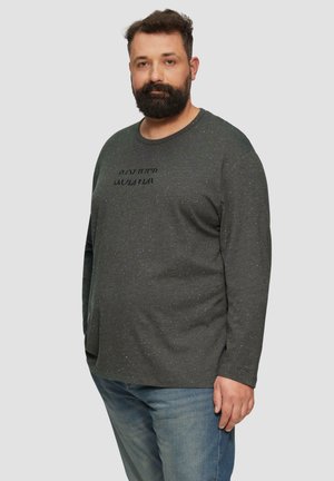 AUS MIT LOGO - Langarmshirt - dunkelgrau