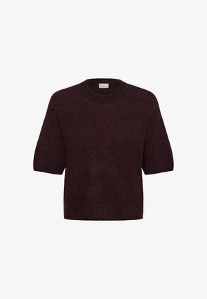 Kaffe, KACASHIE - T-shirt basique - fudge melange