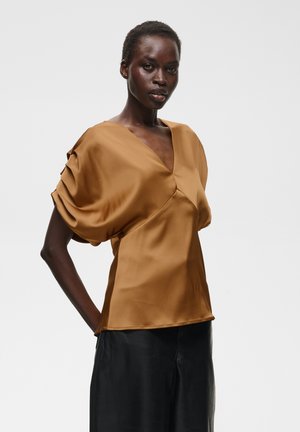 InWear, OAKKIIW TOP - Blouse - tobacco brown