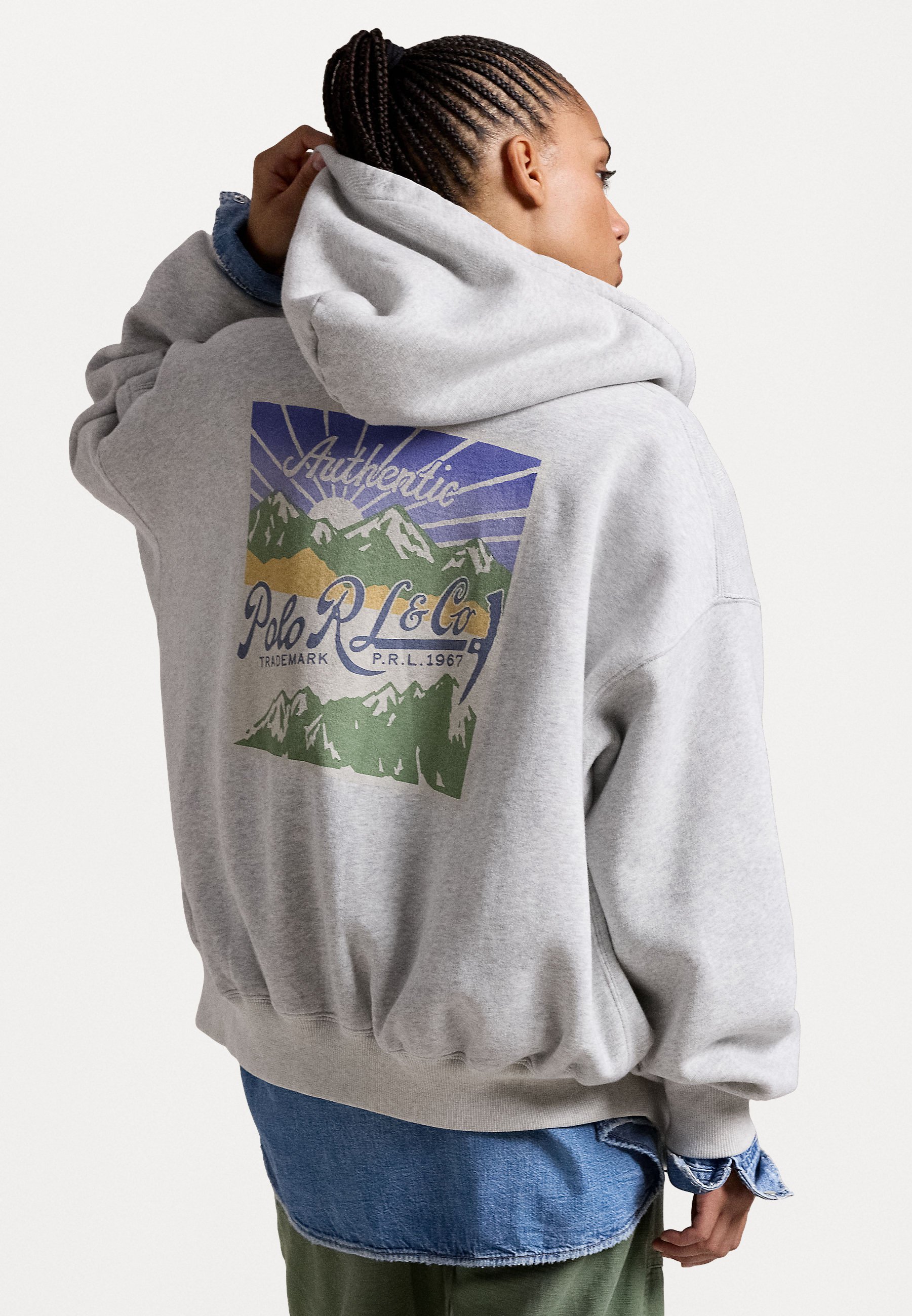 Polo Ralph Lauren OVERSIZE WORKWEAR ZIP HOODIE - Zip-up