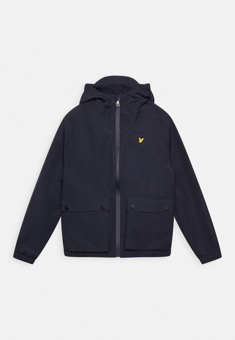 Lyle & Scott HOODED POCKET - Välikausitakki - dark blue