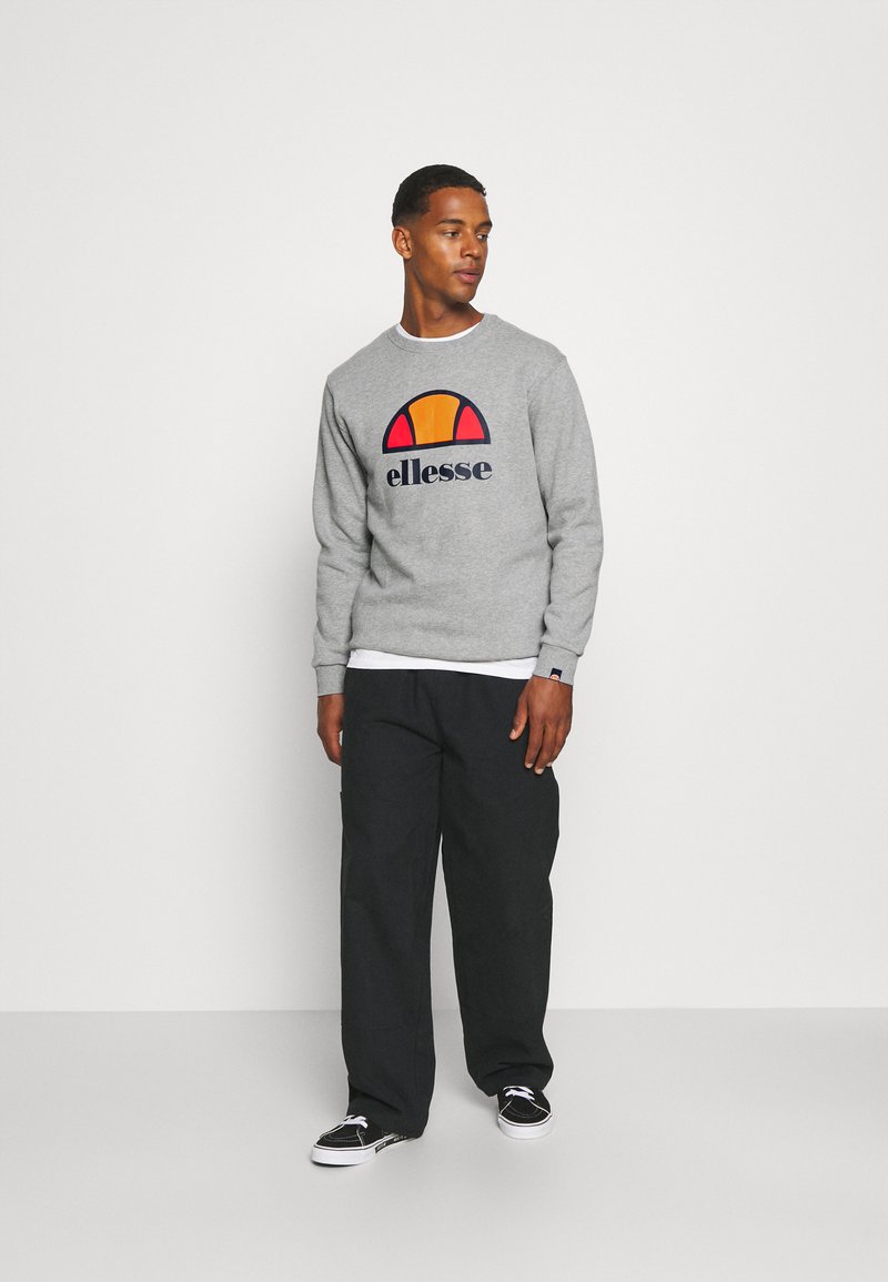 Herren Kapuzenpullover | Ellesse PERC Sweatshirt grey marl/grau-meliert - NQ02102 Herren Kapuzenpullover | Ellesse PERC Sweatshirt grey marl/grau-meliert - NQ02102