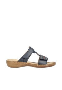Rieker Mules - stahlblau