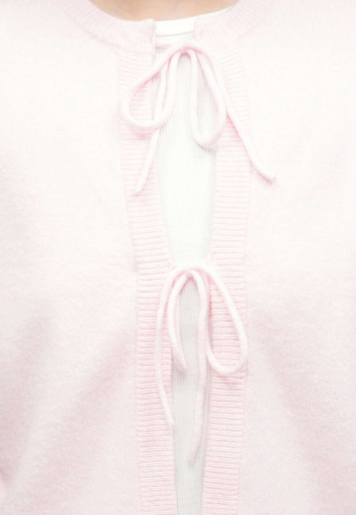 ONLSIMONI 2/4 BOW CARDIGAN KNT NOOS