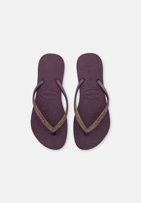 Havaianas HAVAIANAS FLIP FLOP SLIM SPARKLE II - Infradito da bagno - aubergine