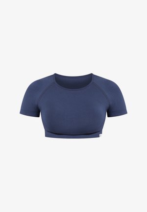 Smilodox T-shirt basic - marineblau