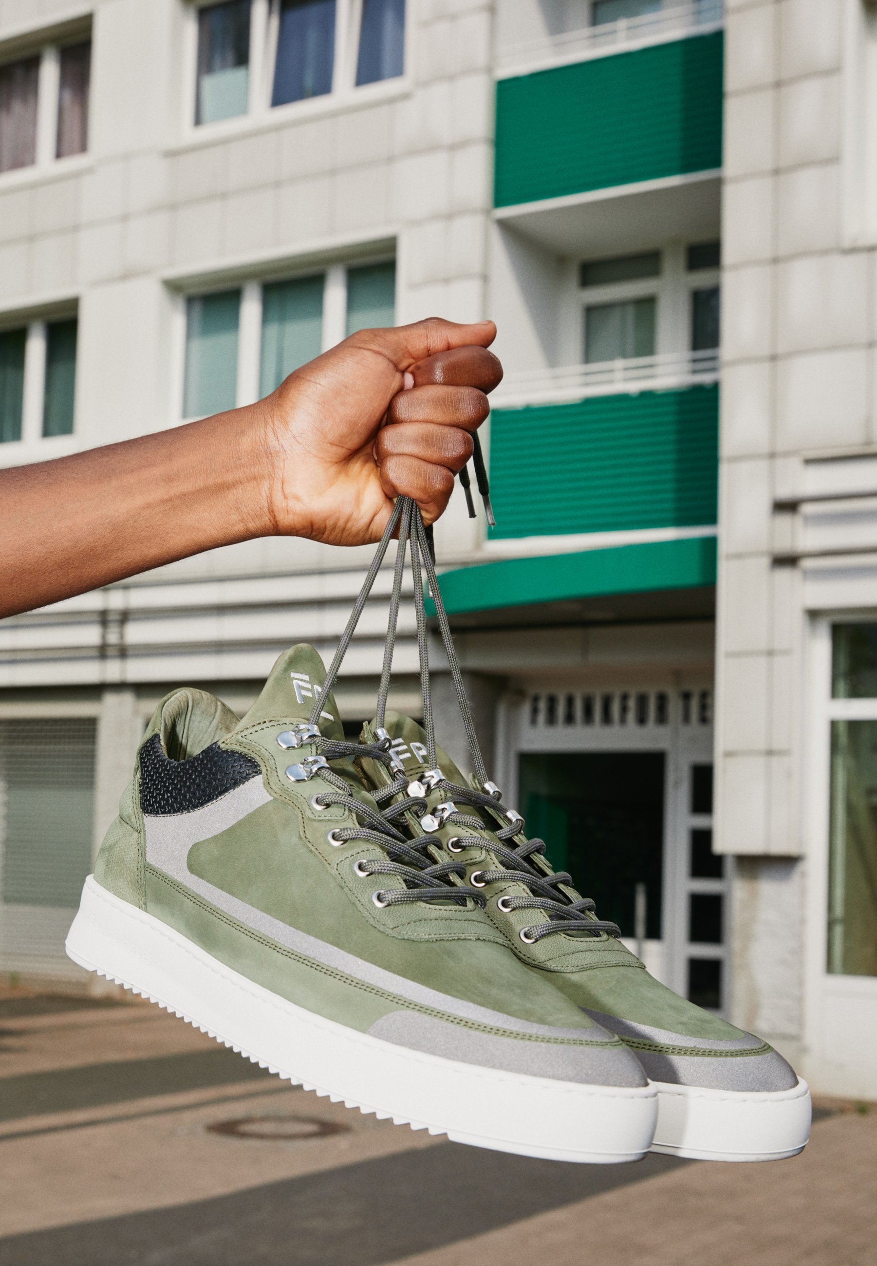 Filling Pieces RIPPLE META - Sneakers laag - dark green/olijfgroen  gemêleerd - Zalando.be