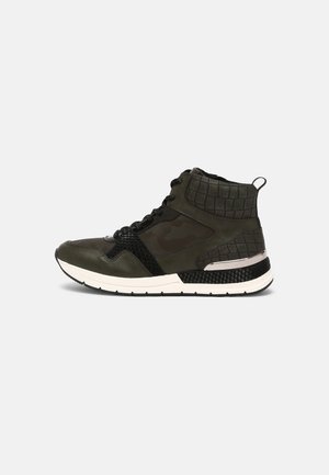 Sneakers hoog - olive comb