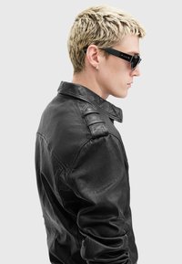 AllSaints ERGO - Leren jas - black