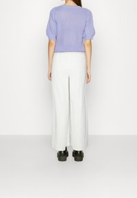 KnowledgeCotton Apparel Stoffhose - white