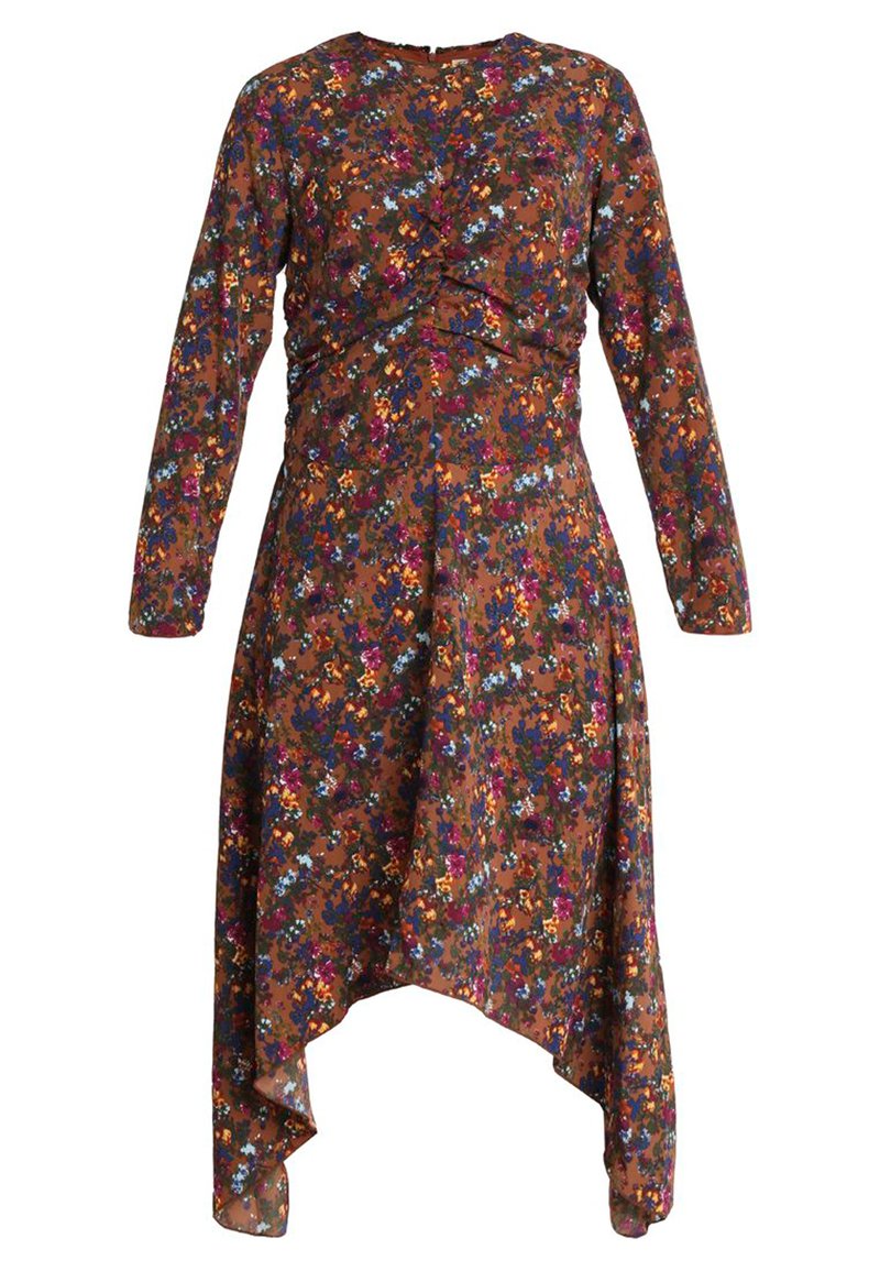 Ghospell Maxi-jurk meerkleurig Ghospell Maxi-jurk meerkleurig