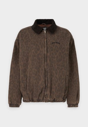 BDG Urban Outfitters LEOPARD DEX JACKET - Teksajakk - brown