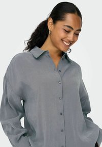 ONLY Button-down blouse - plum kitten