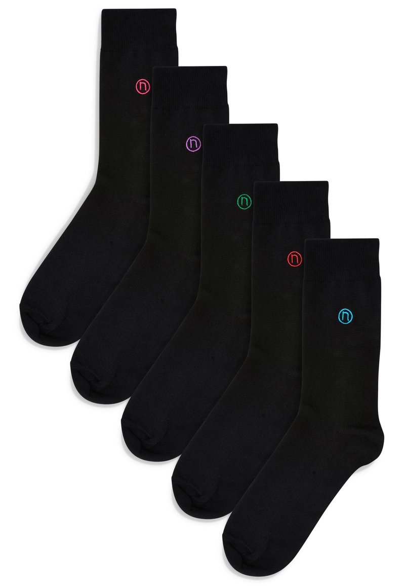 Next 5 PACK N LOGO - Strømper - black