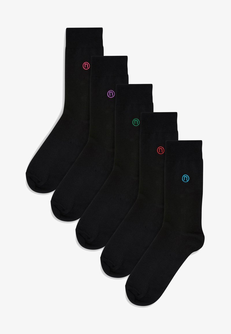 Next 5 PACK N LOGO - Strømper - black