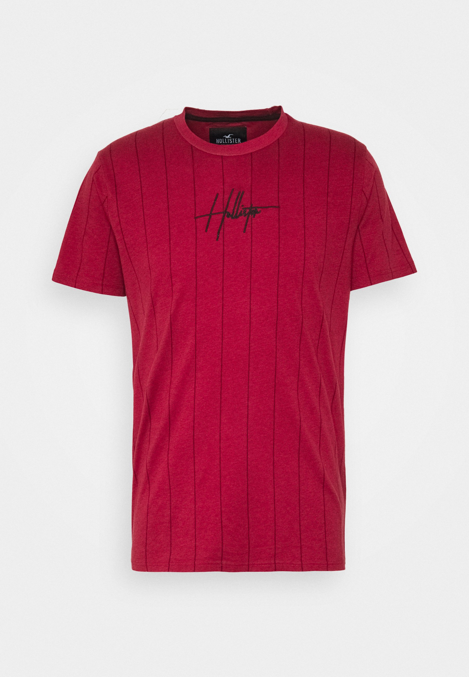Hollister Co. SCRIPT LOGO T shirts med print red Hollister Co. SCRIPT LOGO - T-shirts med print - red