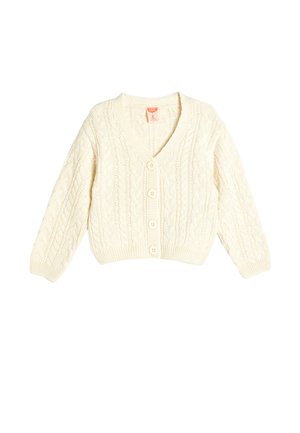 Strickjacke - beige