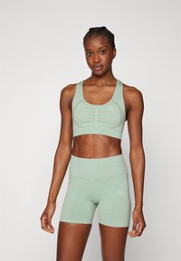 ICANIWILL RUSH SEAMLESS BRA - Sujetadores deportivos con sujeción media - ice green melange