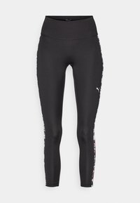 TROPICAL 7/8 - Leggings - black