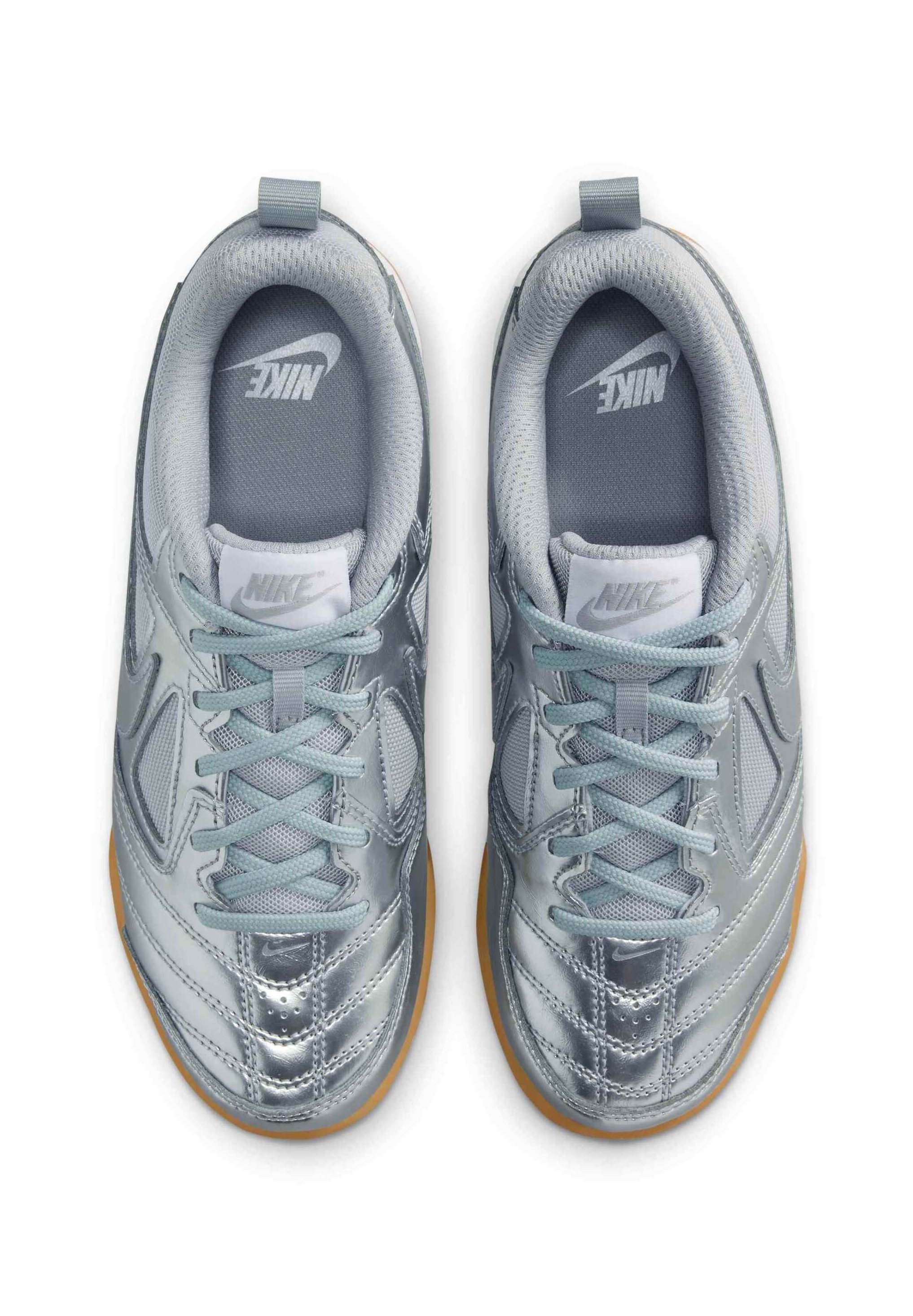 NIKE GATO メタリックシルバー Nike Sportswear GATO - Zapatillas - mtlc silver/mtlc silver/white
