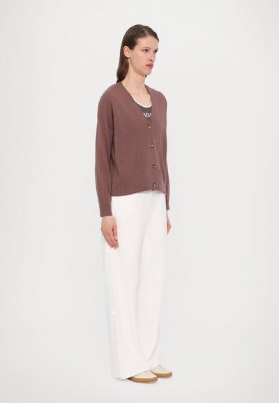 MM by MaxMara MAGDA - Strickjacke - dark violet