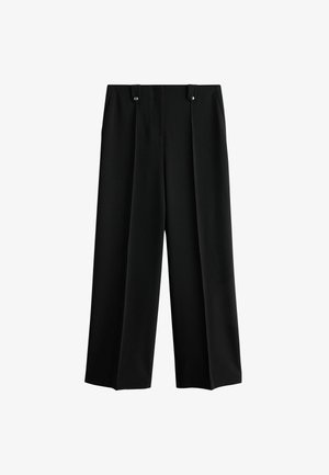 Next, PETITE FIT - TAILORED HARDWARE DETAIL BOOTCUT TROUSERS WITH STRETCH - Bukser - black