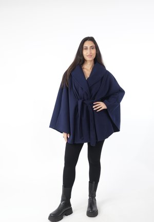 BOLERO - Poncho - navy