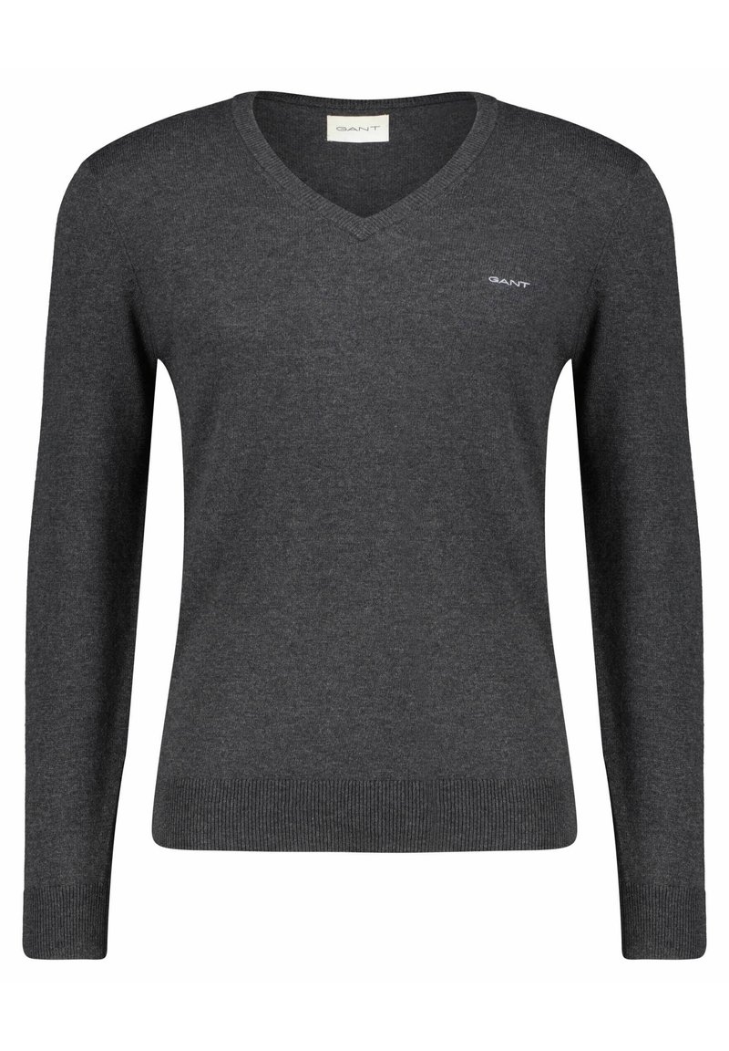 GANT Strickpullover - anthracite