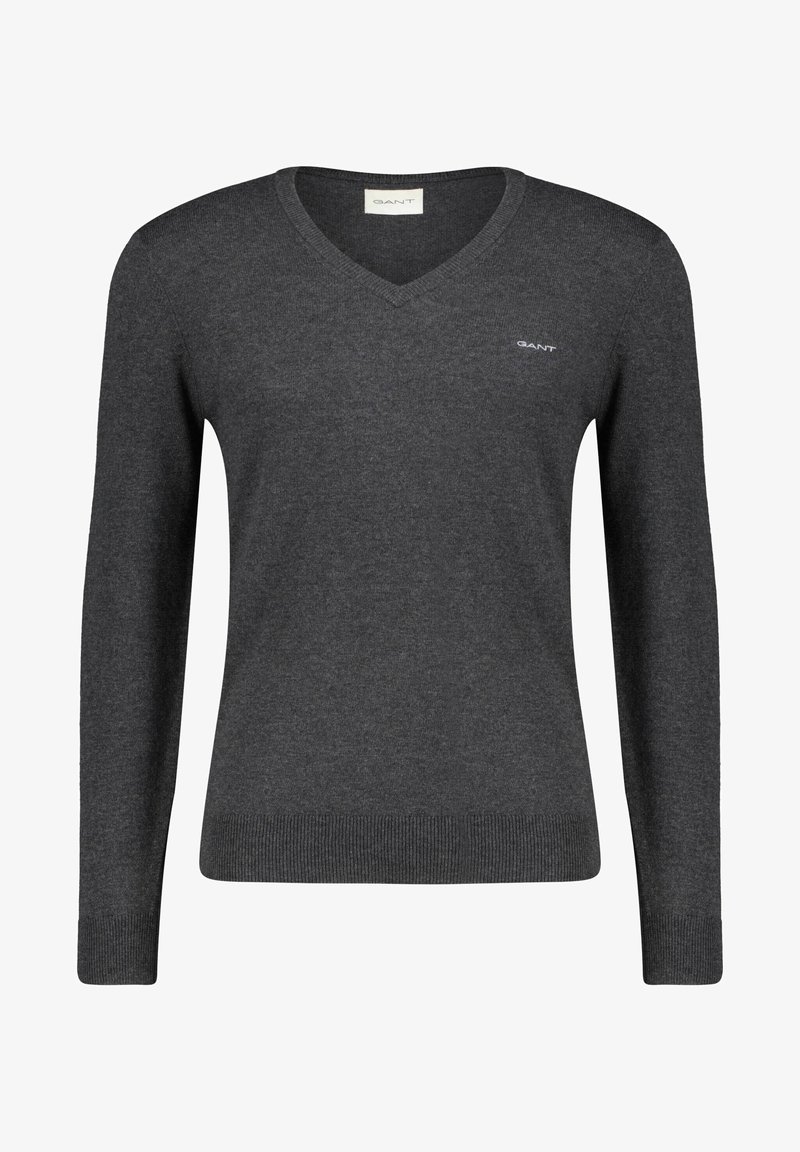 GANT Svetr - anthracite