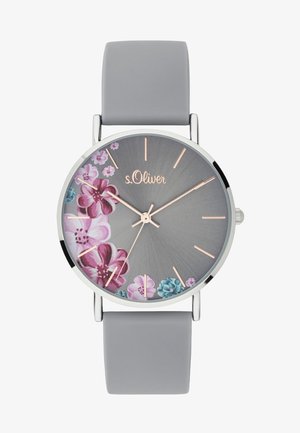s.Oliver MODERN STATEMENT - Montre - grau