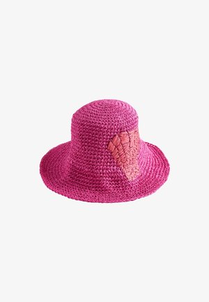 Next, SHELL DETAIL BUCKET HAT . - Hut - pink