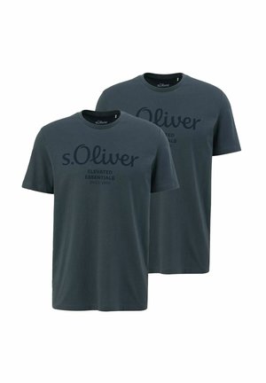 2 PACK - T-Shirt print - anthrazit