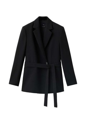Mango, ADULT - Short coat - black