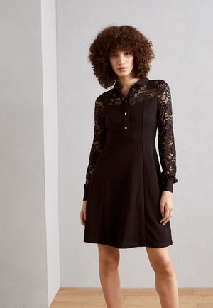 Shirt dress - black