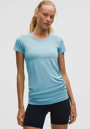 lululemon Swiftly Tech Short Sleeve 2.0 - T-shirt basic - washed blue washed blue