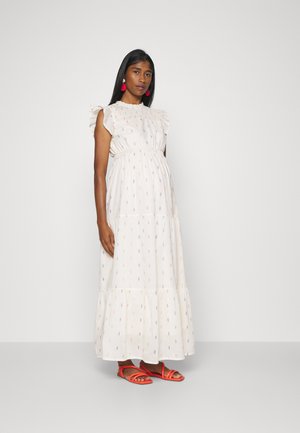 MLESLYCAP WOVEN MAXI DRESS - Day dress - whitecap gray