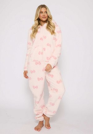 SHERPA ALL IN ONE ONESIE - Pyjama - pink